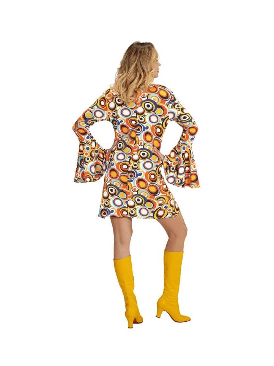 Disfraz  Mujer Groovy años 70 Bubbles adulta