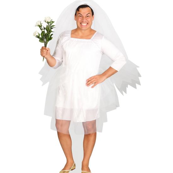 Disfraz adulto Novia para Hombre Disfraz adulto Novia para Hombre