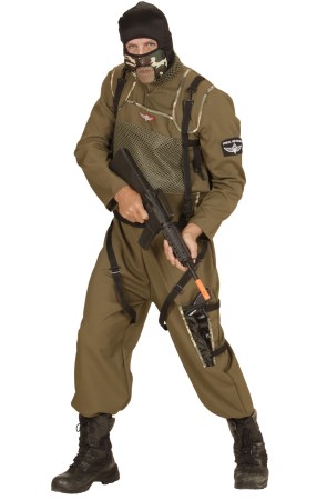 Disfraz adulto Paracaidista Navy Seals