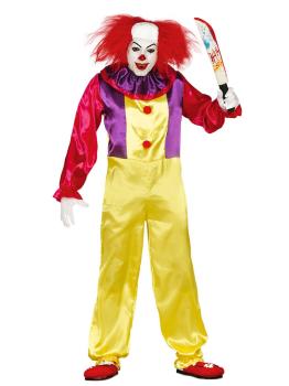 Disfraz adulto Payaso Asesino Cine.