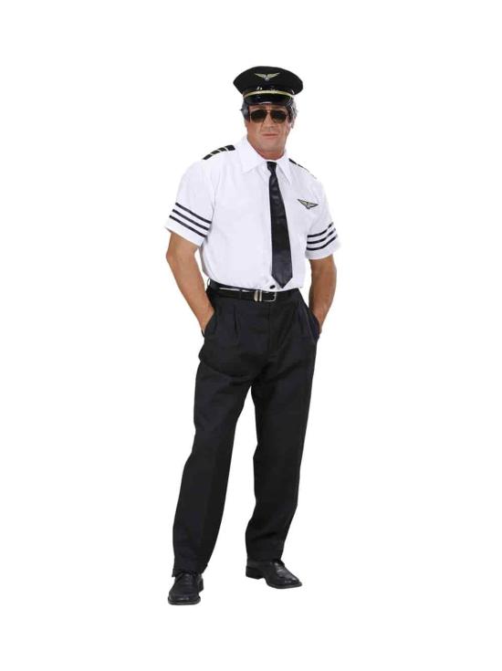 Disfraz Piloto Líneas Regulares Adulto