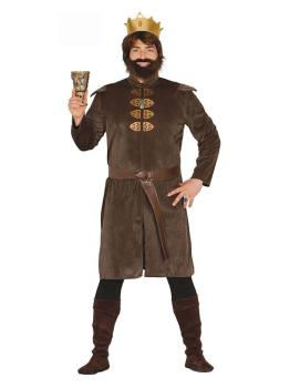 Disfraz adulto Rey Medieval Guerrero