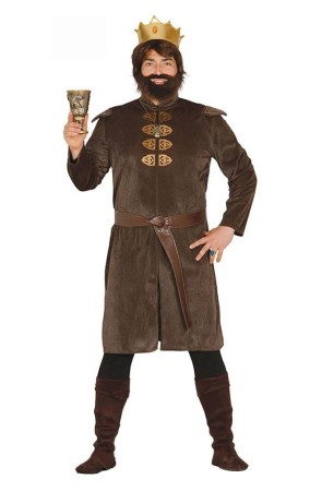 Disfraz adulto Rey Medieval Guerrero