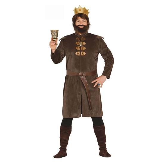 Disfraz adulto Rey Medieval Guerrero