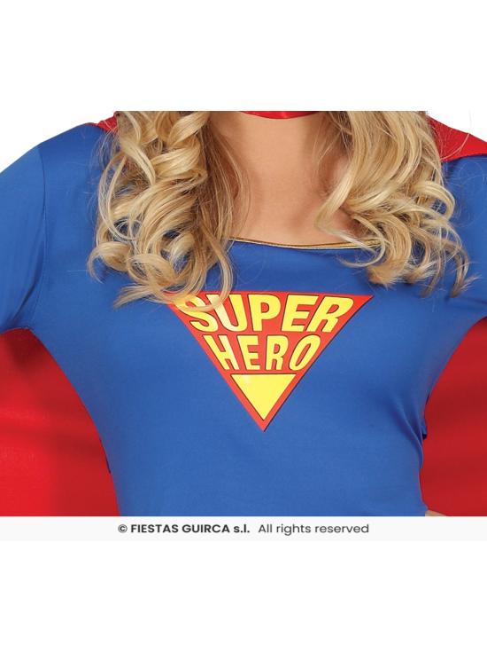 Disfraz adulto SuperHeroina talla adulta