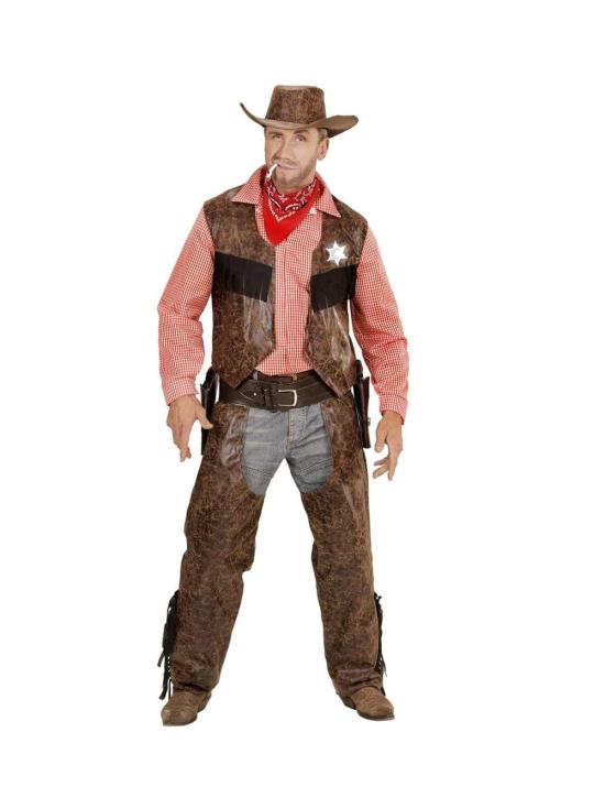 Disfraz Vaquero Sheriff Lobo para hombre