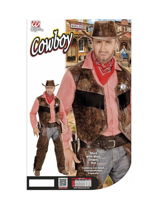 Disfraz Vaquero Sheriff Lobo para hombre