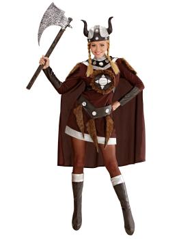 Disfraz adulto Vikinga Luxe t