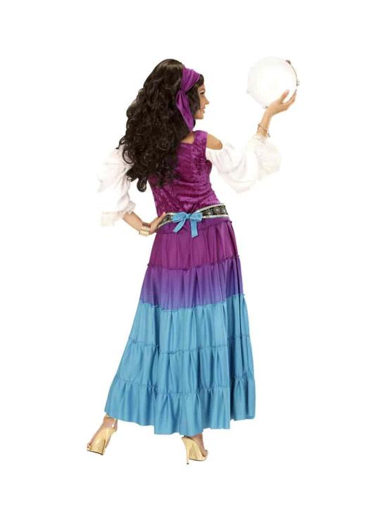 Disfraz Zíngara Esmeralda Jorobado de Notre Dame para mujer