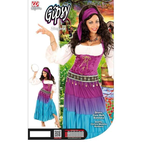 Disfraz Zíngara Esmeralda Jorobado de Notre Dame para mujer Disfraz Zíngara Esmeralda Jorobado de Notre Dame para mujer