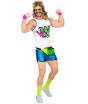 Disfraz Aeróbic Años 80 Hombre Fluor oscuridad