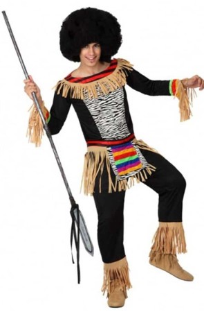 Disfraz Africano en talla  adulto