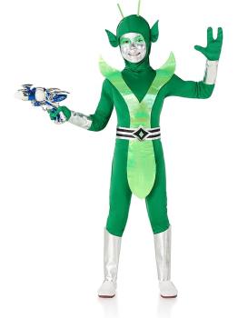 Disfraz Alien Verde Infantil