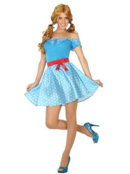 Disfraz Años 50 Blue Ladies para Mujer