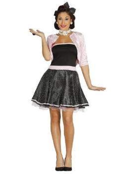 Disfraz Años 50´s Mujer Pink para adulta