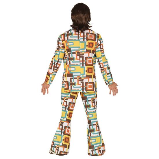Disfraz Años 70 Chulo Pista talla adulto