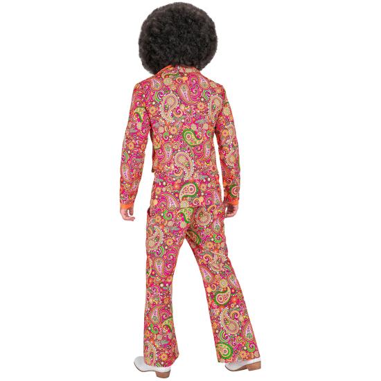 Disfraz años 70 Disco Mandalas Fucsias adulto