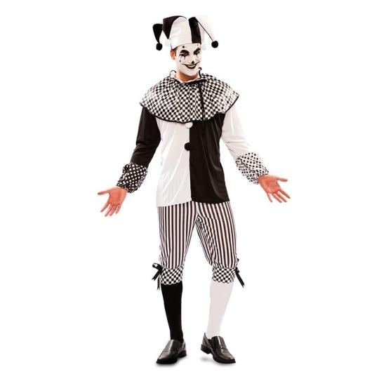 Disfraz Arlequín Siniestro para adulto Disfraz Arlequín Siniestro para adulto