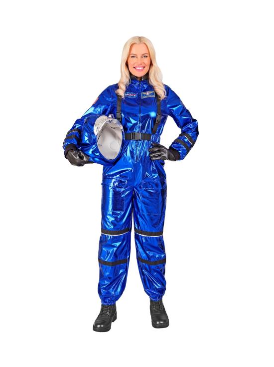 Disfraz Astonuta Misión Espacial Azul para mujer
