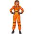 Disfraz Astonuta Misión Espacial Naranja para mujer