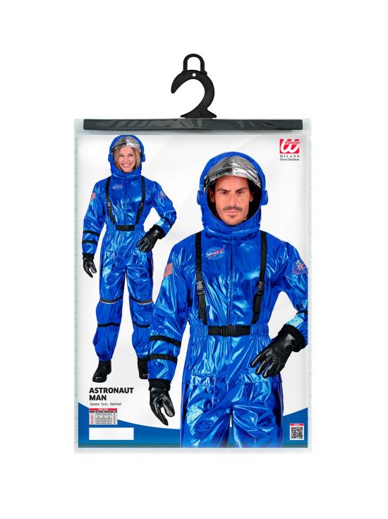 Disfraz Astronauta colonizador para adulto color Azul