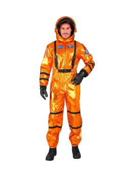 Disfraz Astronauta colonizador para adulto color Naranja