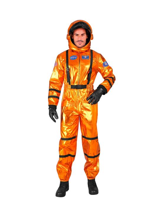 Disfraz Astronauta colonizador para adulto color Naranja