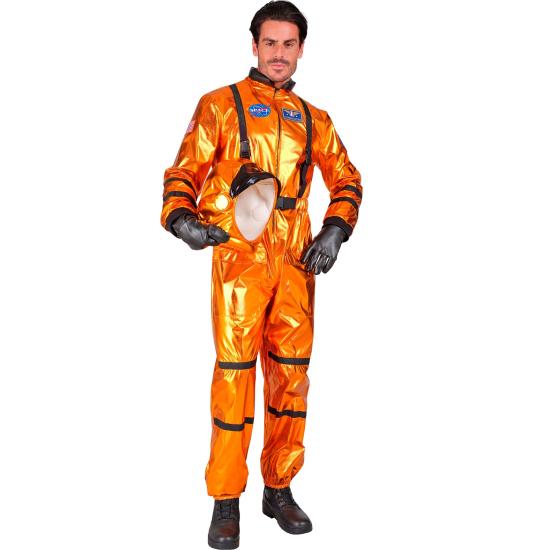 Disfraz Astronauta colonizador para adulto color Naranja