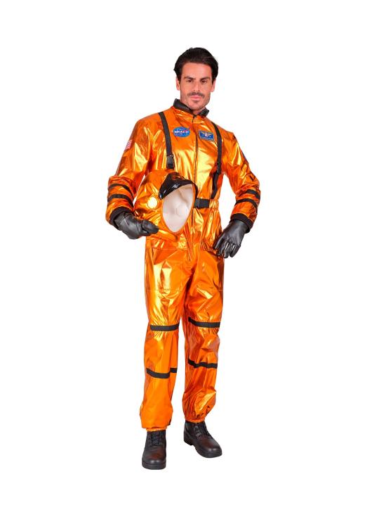 Disfraz Astronauta colonizador para adulto color Naranja