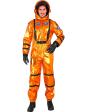 Disfraz Astronauta colonizador para adulto color Naranja