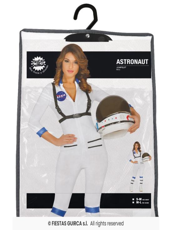Disfraz de Astronauta NASA para Mujer: