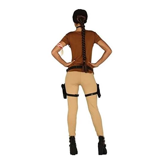 Disfraz Aventurera Lara Para Mujer