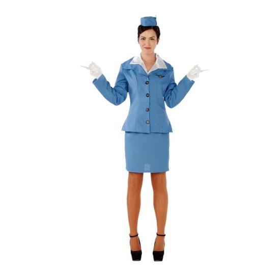 Disfraz adulto Azafata Low Cost talla T-4 Disfraz adulto Azafata Low Cost talla T-4