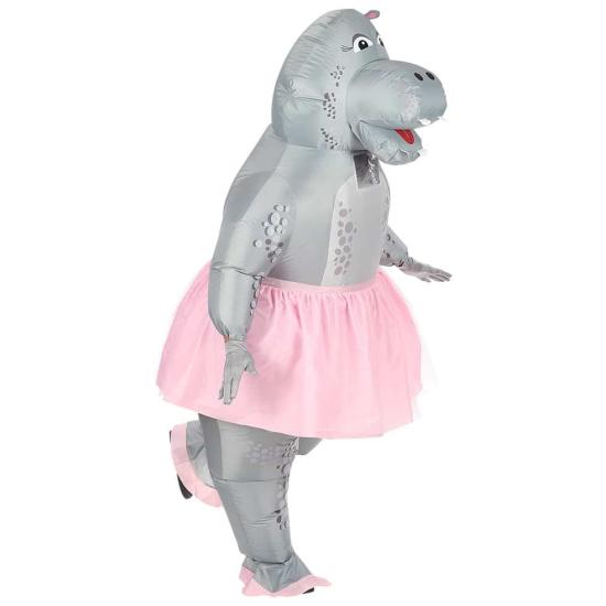 Disfraz Bailarina Hipopótamo Hinchable para adulto