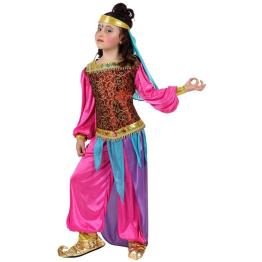 Disfraz Bailarina Árabe Rosa niña