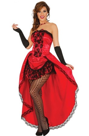 Disfraz Bailarina Saloon  adulta