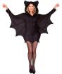 Disfraz BAT – Vestido Murciélago con Capucha y Alas para Mujer