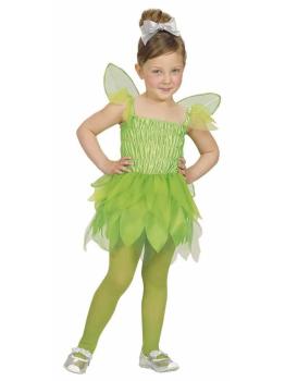 Disfraz Hada Campanilla verde infantil