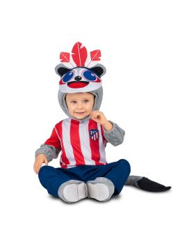 Disfraz Bebé Indio Atlético de Madrid