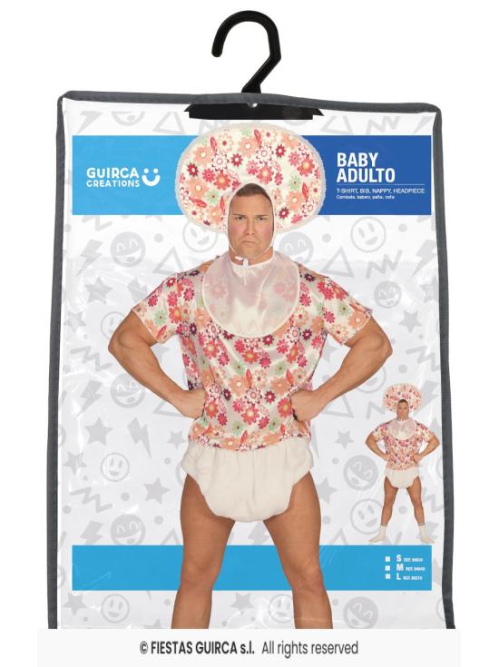 Disfraz Bebé Hombre Adulto Gracioso