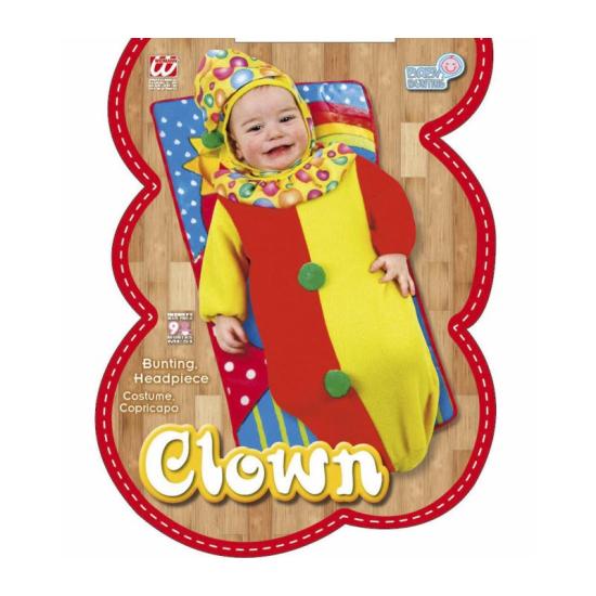 Disfraz de Bebé payasete de 1-9 meses Disfraz de Bebé payasete de 1-9 meses