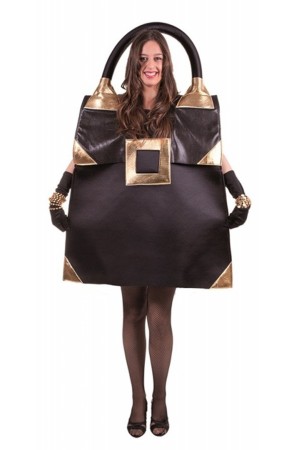 Disfraz Bolso Elegante Negro adultos