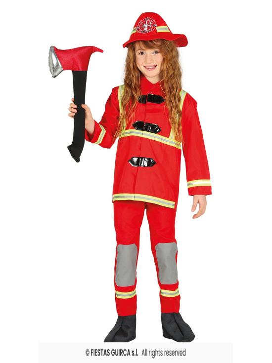 Disfraz  Bombero Fuegos Talla Infantil
