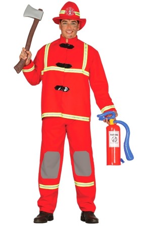 Disfraz Bombero Guay para adulto