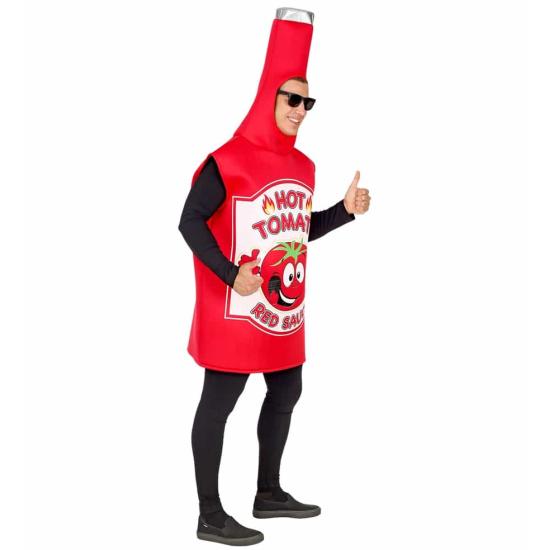 Disfraz Bote de Ketchup talla adultos Disfraz Bote de Ketchup talla adultos
