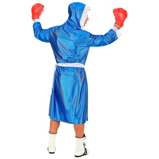 Disfraz Boxeador azul talla adulto
