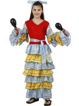 Disfraz Brasileña en talla infantil