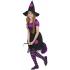 Disfraz Bruja Morada talla niña