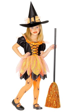 Disfraz Bruja Orange infantil