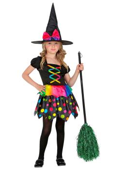 Disfraz Brujita Multicolor para niña